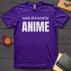 Easily Distracted By Anime T-Shirt