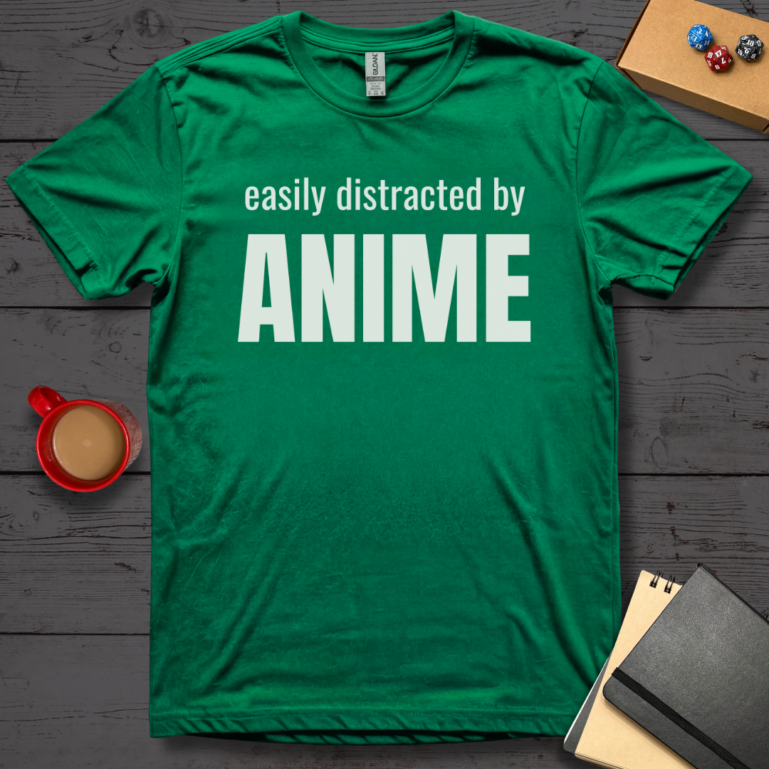 Easily Distracted By Anime T-Shirt