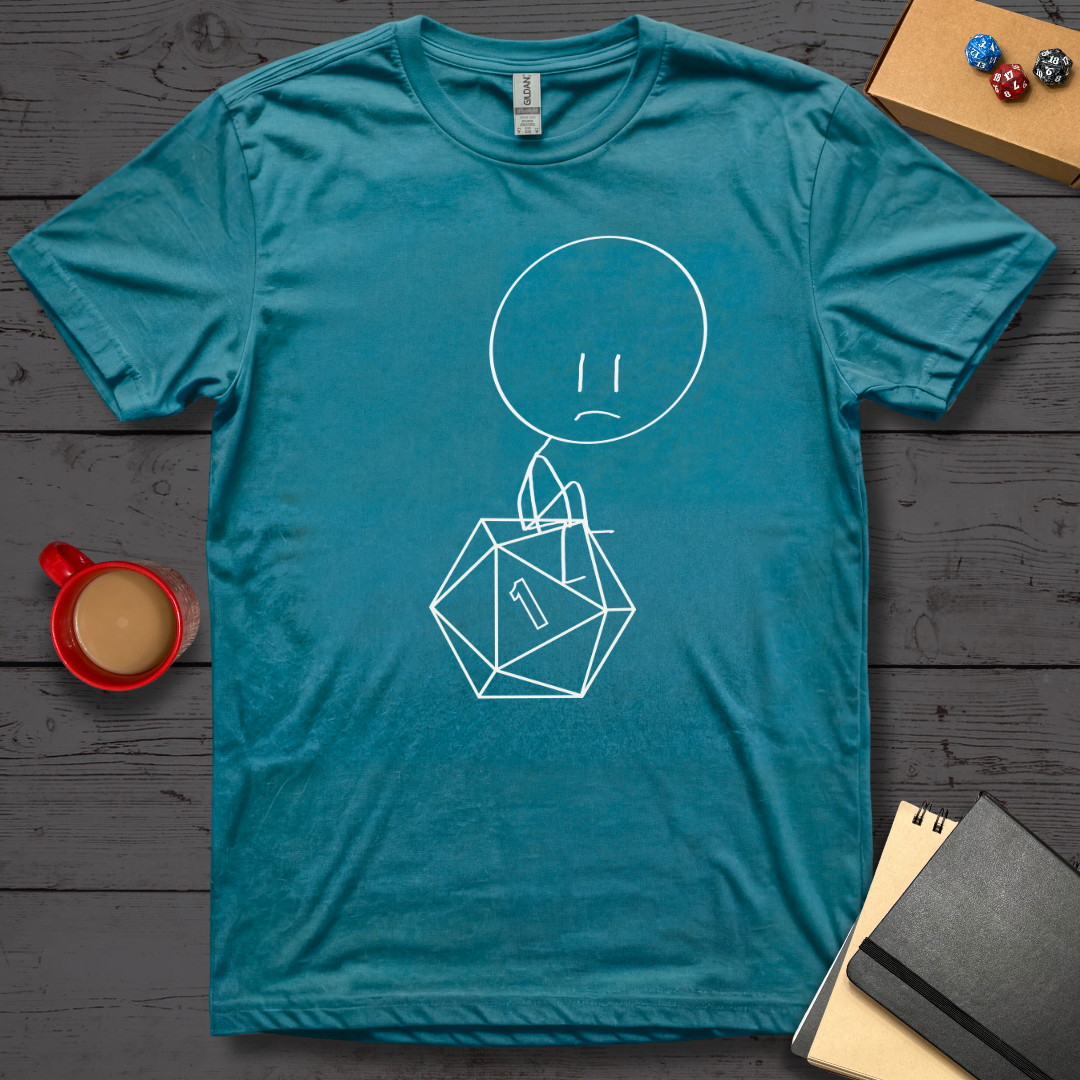 Rolled A 1 Sad Face T-Shirt