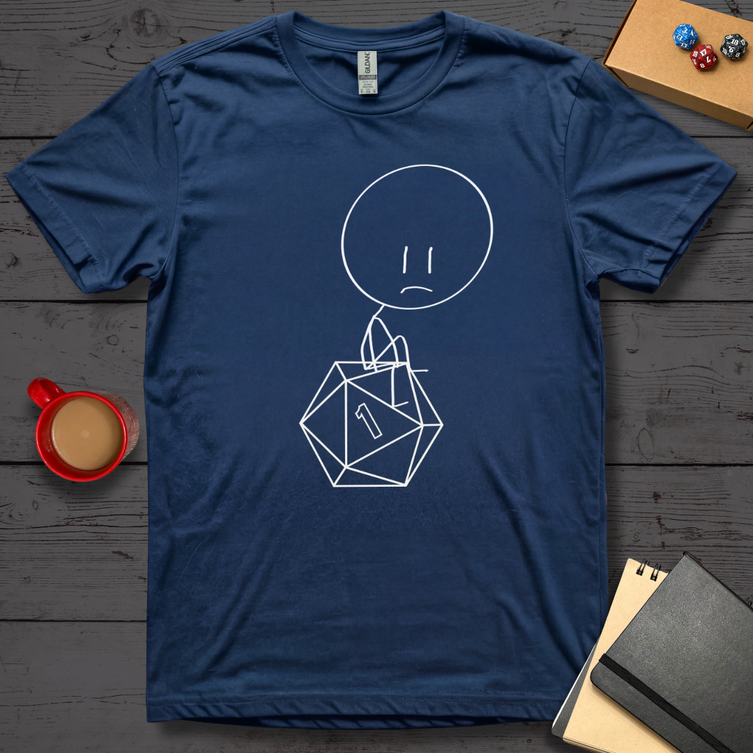 Rolled A 1 Sad Face T-Shirt