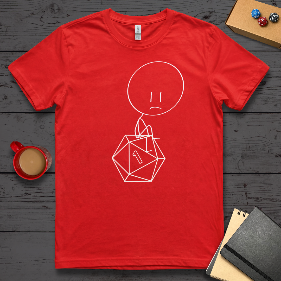 Rolled A 1 Sad Face T-Shirt