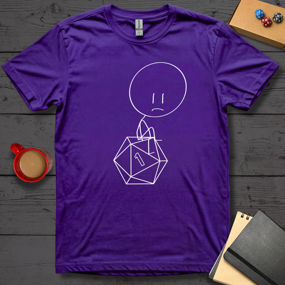 Rolled A 1 Sad Face T-Shirt